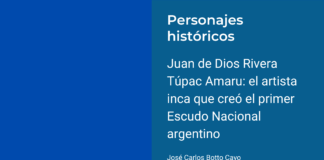 Juan de Dios Rivera Túpac Amaru: el artista inca que creó el primer Escudo Nacional argentino