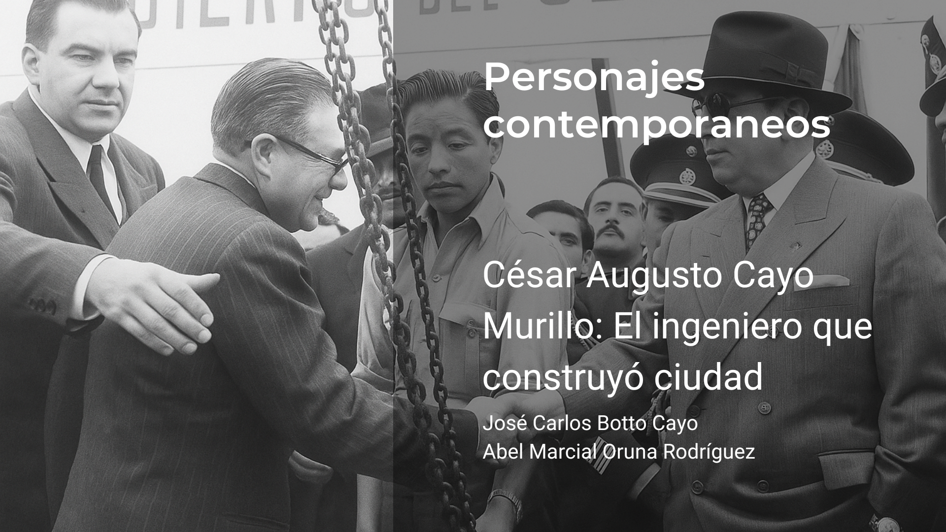 César Augusto Cayo Murillo: El ingeniero que construyó ciudad