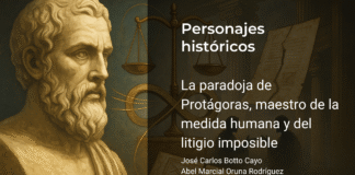 La paradoja de Protágoras, maestro de la medida humana y del litigio imposible
