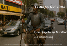 Don Quijote en Miraflores