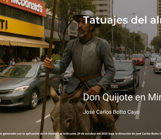 Don Quijote en Miraflores