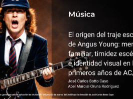 El origen del traje escolar de Angus Young: memoria familiar, timidez escénica e identidad visual en los primeros años de AC/DC