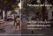 Los muchachos que corrían hacia el ruido