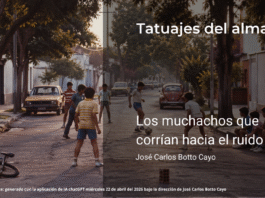 Los muchachos que corrían hacia el ruido