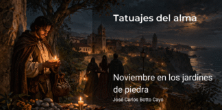 Noviembre en los jardines de piedra