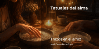 Trazos en el arroz