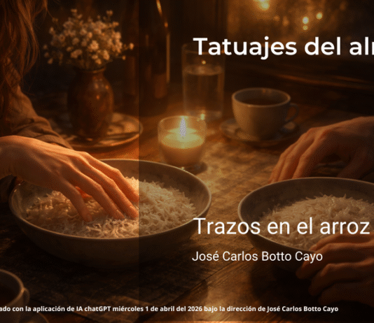 Trazos en el arroz
