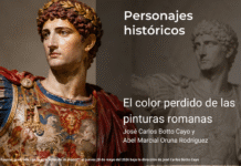 El color perdido de las pinturas romanas