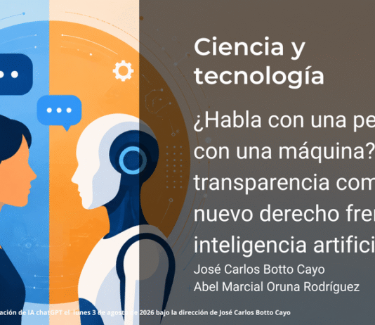 ¿Habla con una persona o con una máquina? La transparencia como nuevo derecho frente a la inteligencia artificial