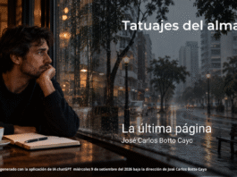 La última página
